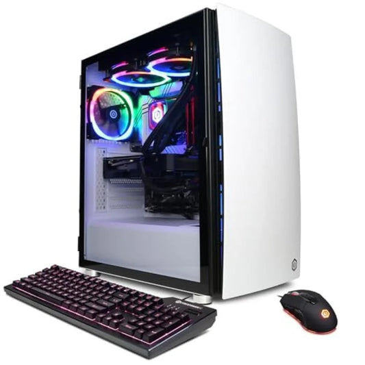 Gamer Supreme Liquid Cooled Gaming Desktop Computer, Intel Core I7-14700Kf 3.4Ghz, 32GB RAM, 2TB SSD, NVIDIA Geforce RTX 4060 Ti 16GB, Windows 11 Home